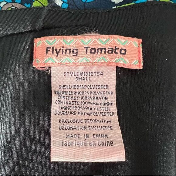 Flying Tomato Boho Paisley Dress Size S - Picture 7 of 8